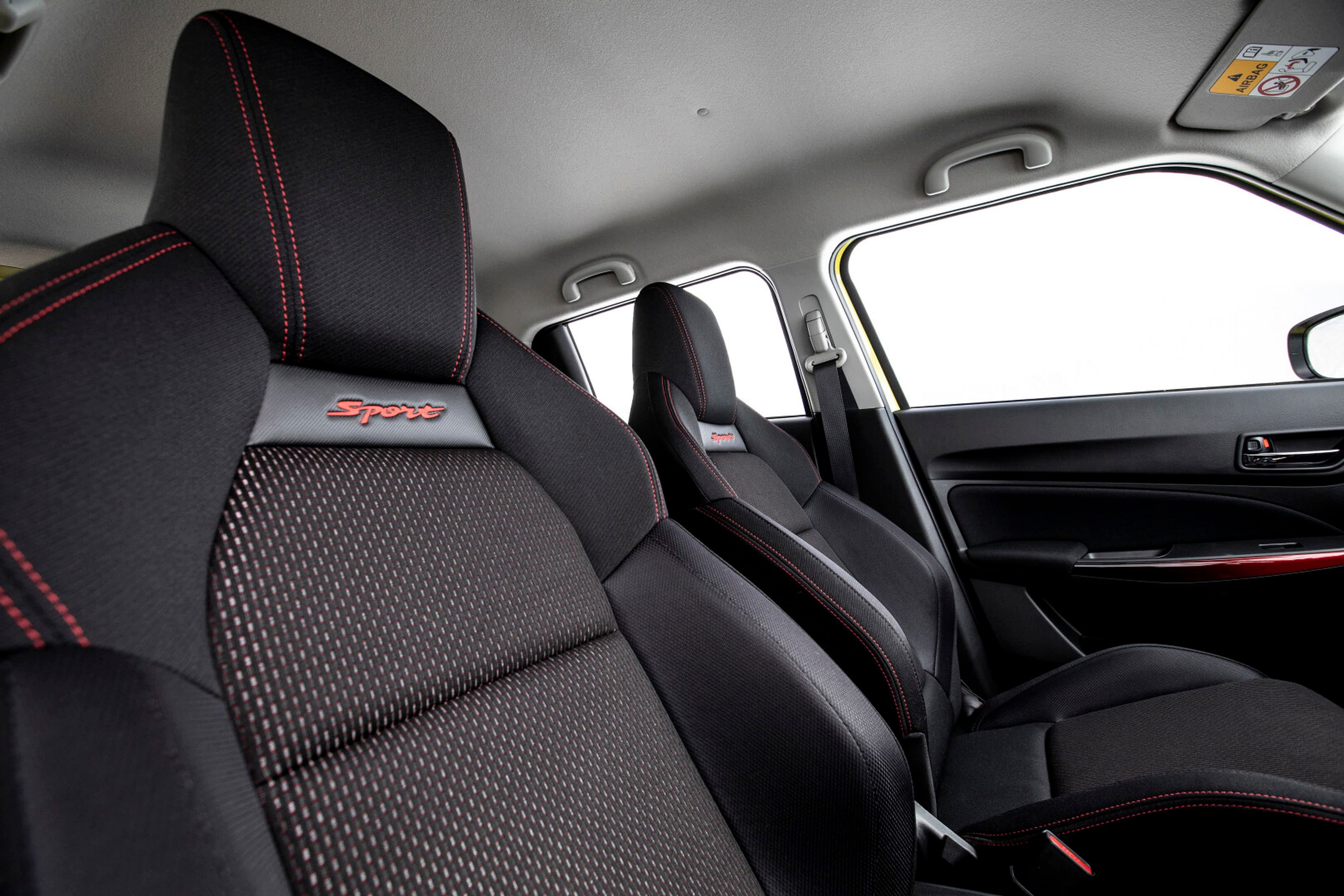 Swift Sport interior