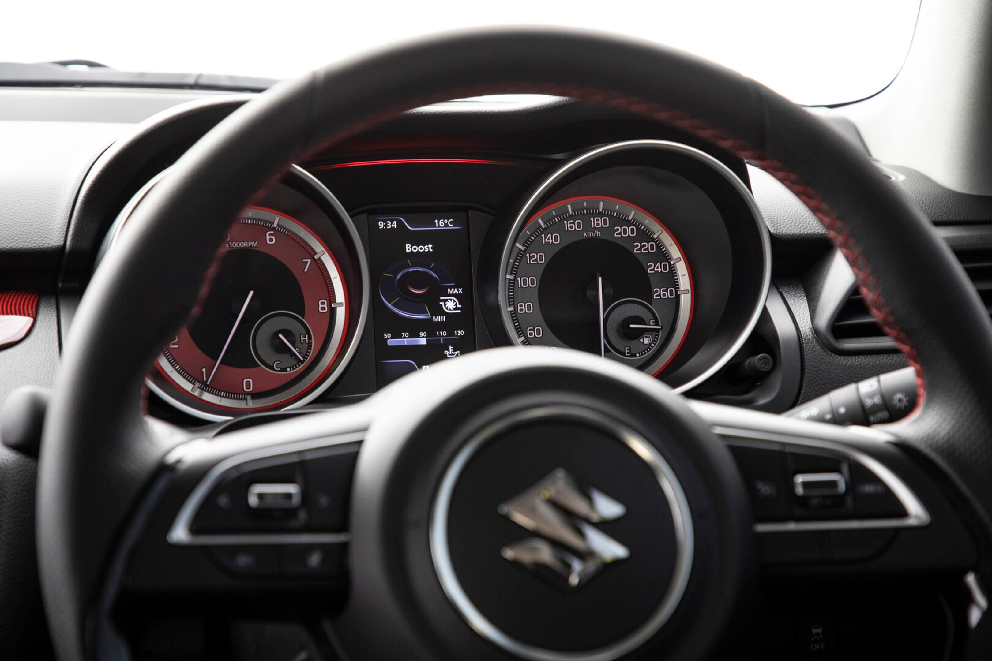 Swift Sport interior detail